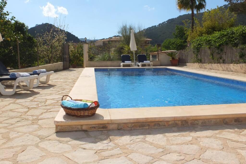 Villa Maria, Bonita Casa Con Jardin Y Piscina Privada En Andratx Exterior photo