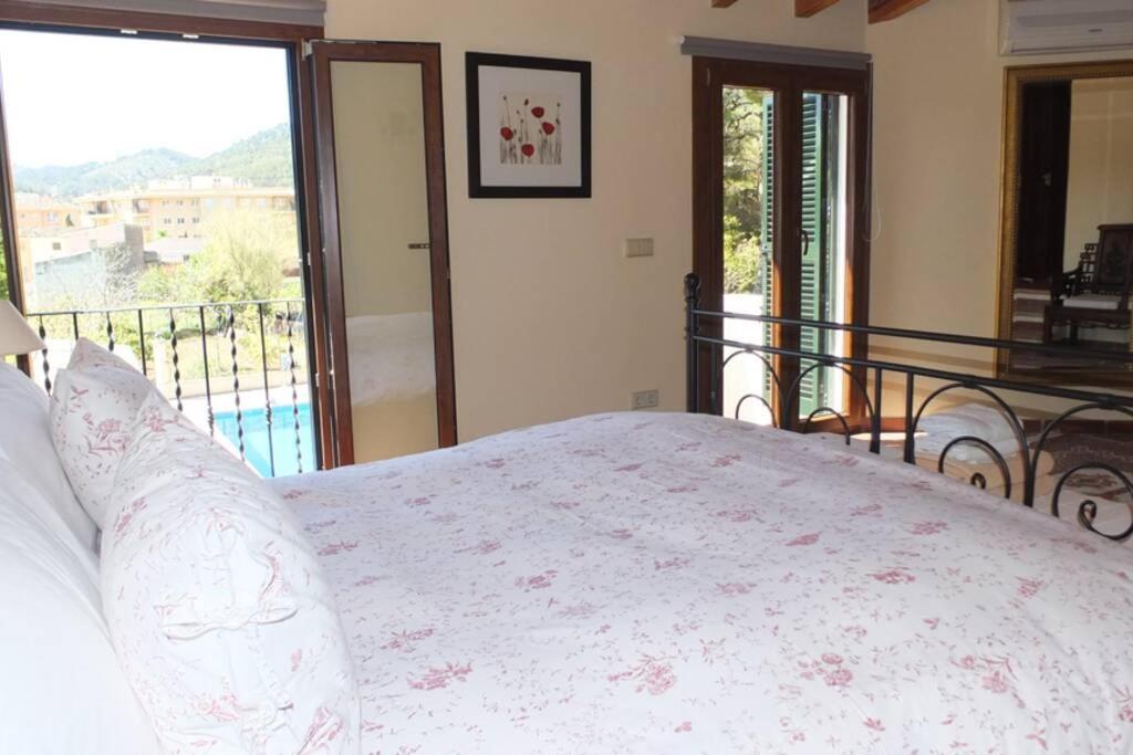 Villa Maria, Bonita Casa Con Jardin Y Piscina Privada En Andratx Exterior photo